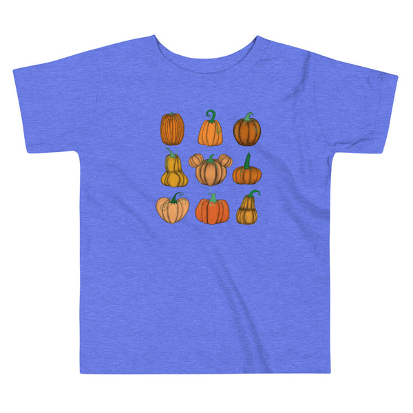 Mickey Pumpkin Patch Toddler Short Sleeve Disney Toddler Tee