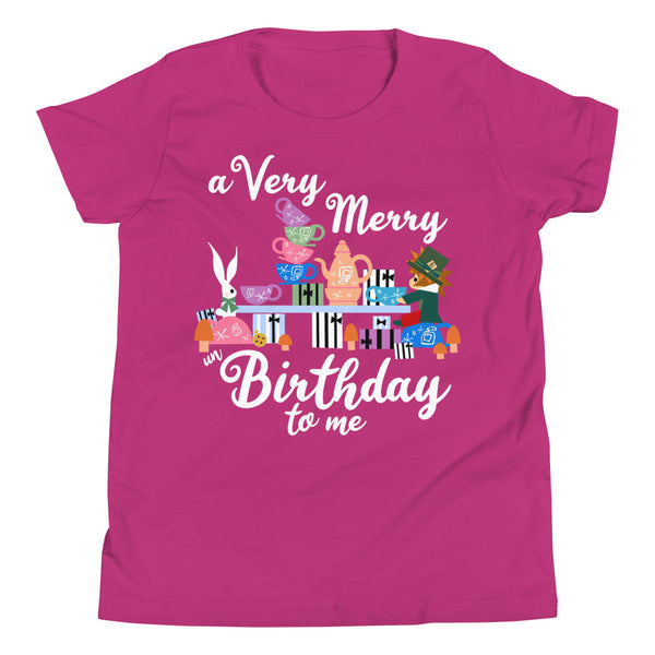 Disney Birthday Kids T-Shirt Alice in Wonderland A Very Merry un Birthday To Me Kids T-Shirt