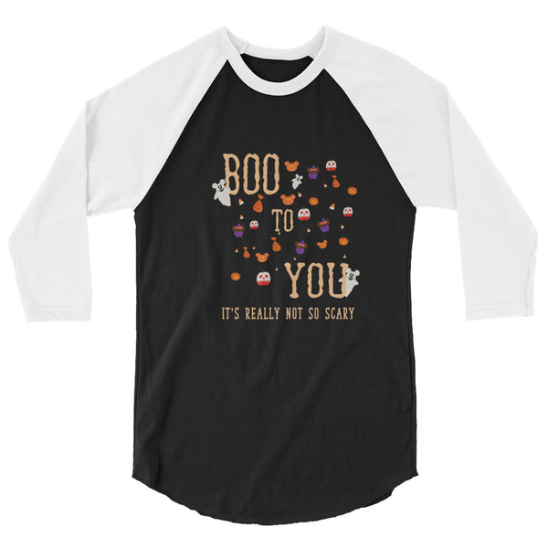 Mickey's Not So Scary Halloween Party Disney Shirt Raglan Boo To You Parade Disney Halloween Shirt Raglan