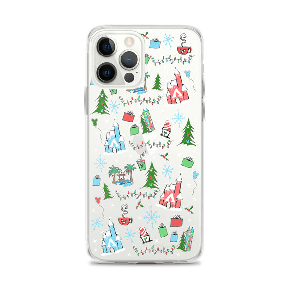 Disney Christmas iPhone Oh What Fun at Disney for the Holidays Disney iPhone Case