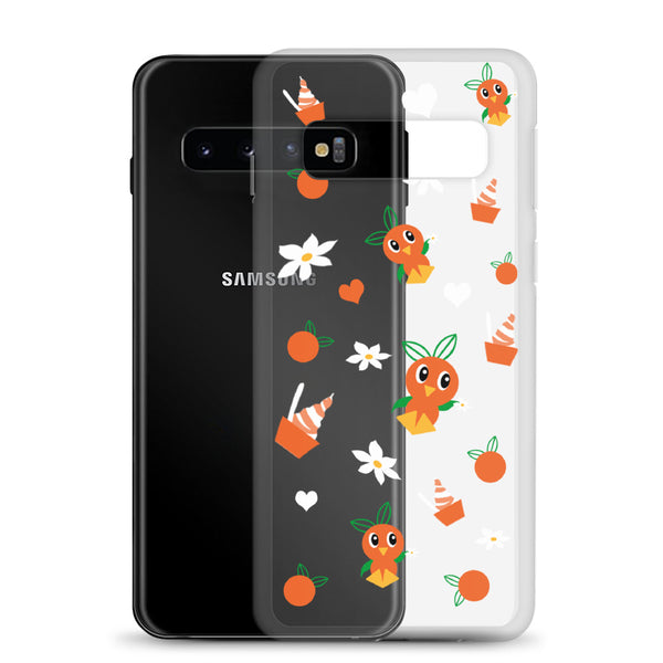 Orange Bird Samsung Phone Case Citrus Swirl Disney World Disneyland Samsung Phone Case