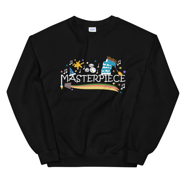 Disney Art Sweatshirt Mickey Masterpiece Festival of the Arts Unisex Sweatshirt