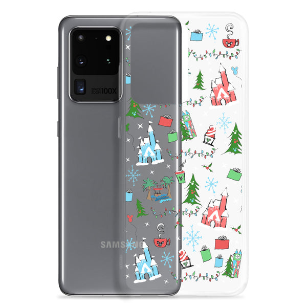 Disney Christmas Samsung Phone Oh What Fun at Disney for the Holidays Disney Samsung Case
