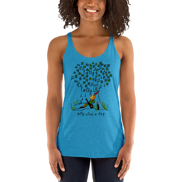 Robin Hood Tank Top Oo de lally Disney Women's Racerback Tank Top