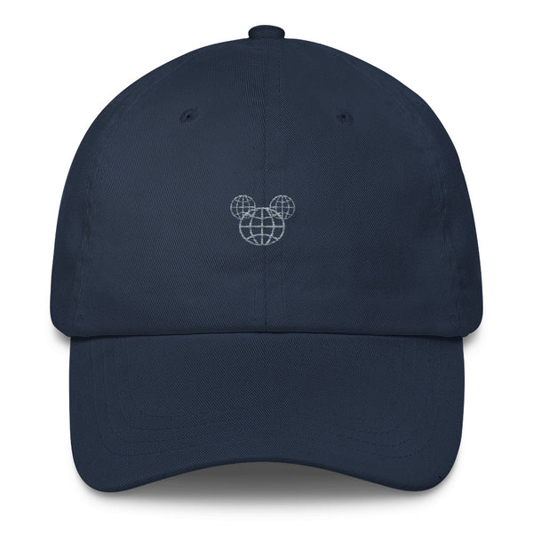 Hidden Mickey Epcot dad hat, Disney dad hat