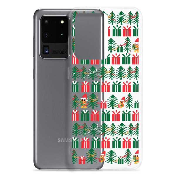 Orange Bird Christmas Samsung Case Sunshine Tree Terrace Disney Samsung Case