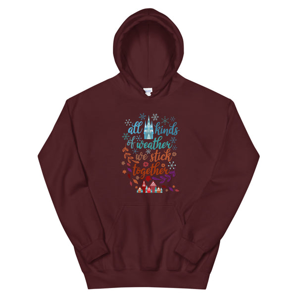 Frozen Christmas Hoodie Sisters, Sisters White Christmas Shirt Unisex Hoodie
