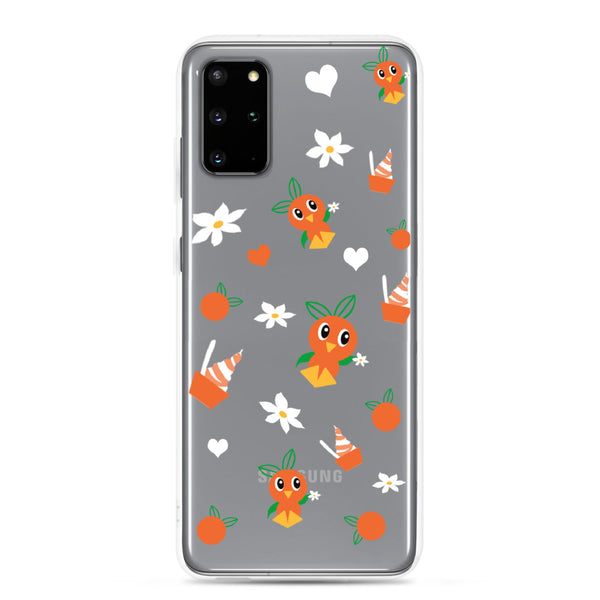 Orange Bird Samsung Phone Case Citrus Swirl Disney World Disneyland Samsung Phone Case