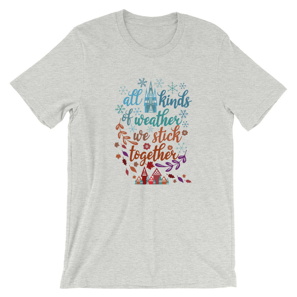 Disney Frozen Christmas T-Shirt Anna and Elsa Disney Sisters Disney Shirt White Christmas T-Shirt