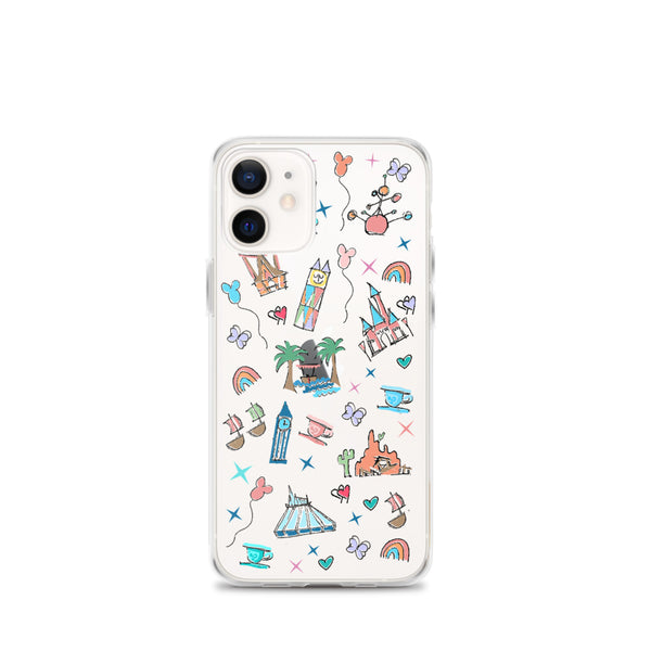 Disneyland iPhone Case California Dreamin'  Disney Inspired Icon iPhone Case