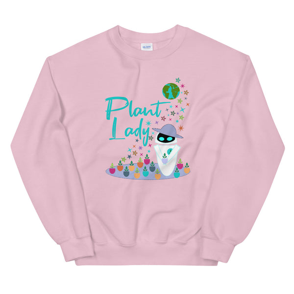 Plant Lady Sweatshirt EVE Disney Wall-E Inspired Short-Sleeve Unisex Crew Sweatshirt