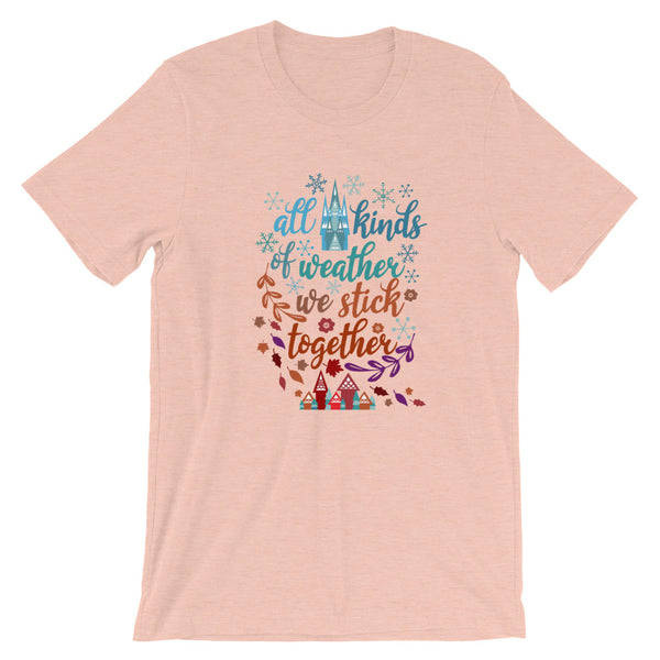 Disney Frozen Christmas T-Shirt Anna and Elsa Disney Sisters Disney Shirt White Christmas T-Shirt