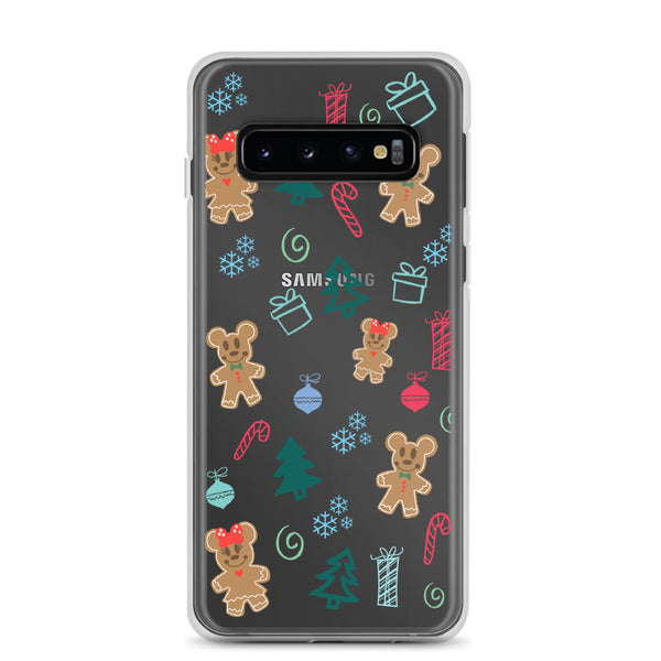 Gingerbread Mickey Holiday Christmas Samsung Case