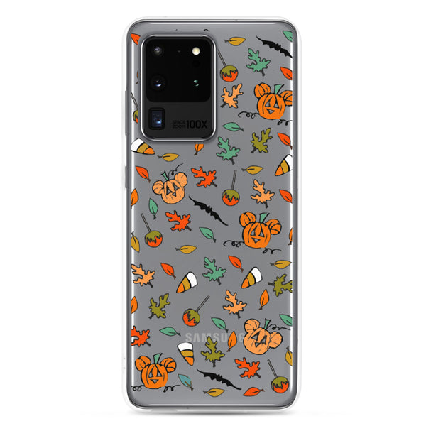 Mickey Pumpkin Halloween Samsung Phone Case Disney Halloween Boo to You Phone Case
