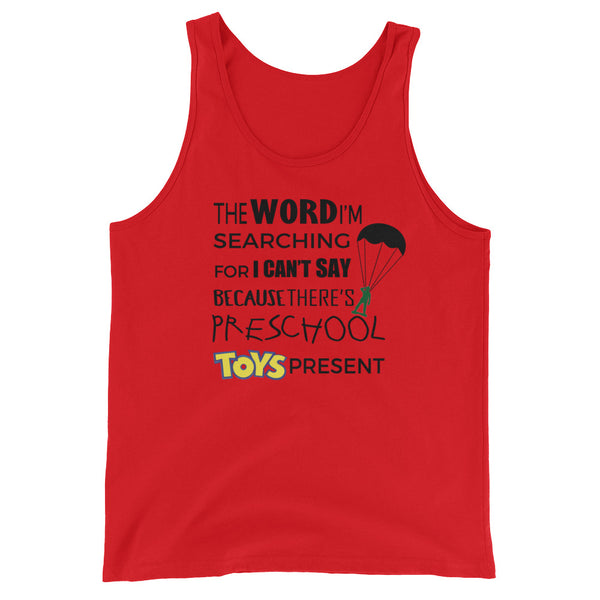 Toy Story Woody Buzz Lightyear Army Men Toy Story Land Unisex  Tank Top