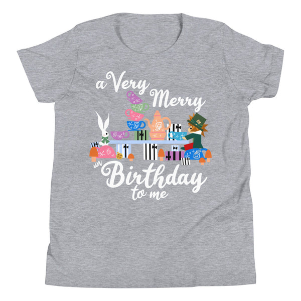 Disney Birthday Kids T-Shirt Alice in Wonderland A Very Merry un Birthday To Me Kids T-Shirt