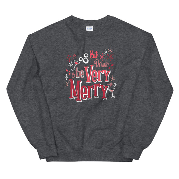 Mickey's Very Merry Sweatshirt Disney Christmas Party Crew Neck Unisex Sweatshirt