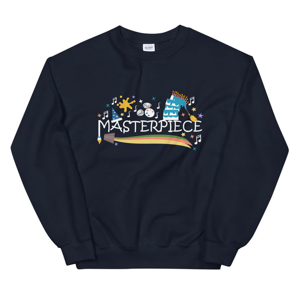Disney Art Sweatshirt Mickey Masterpiece Festival of the Arts Unisex Sweatshirt