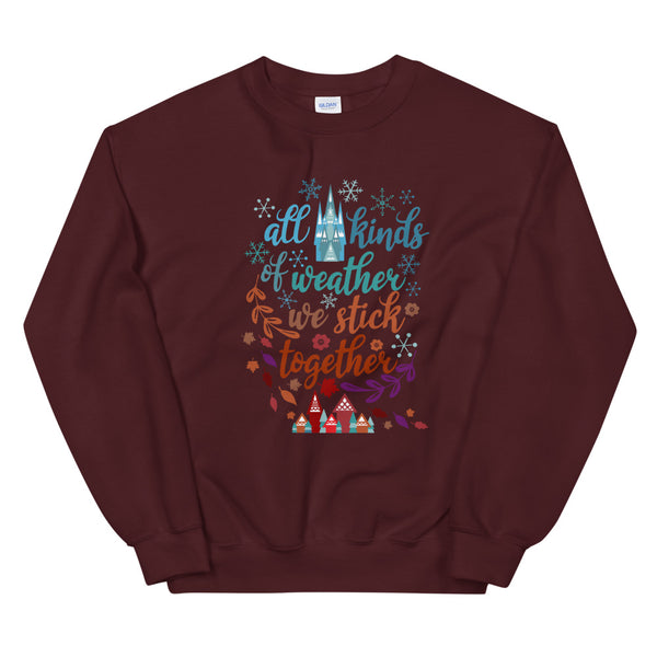 Frozen Christmas Sweatshirt, Sisters, Sisters White Christmas Shirt