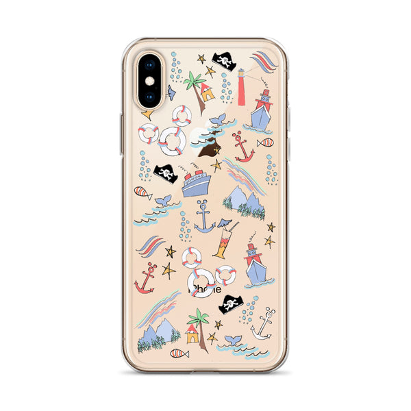 Disney Cruise Line iPhone Case Sail Away with Me Disney Cruise Sketch Disney iPhone Case