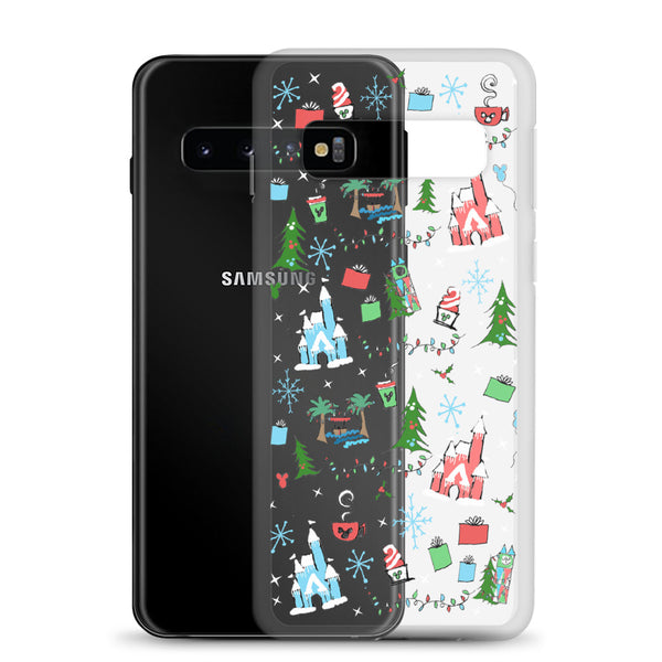 Disney Christmas Samsung Phone Oh What Fun at Disney for the Holidays Disney Samsung Case