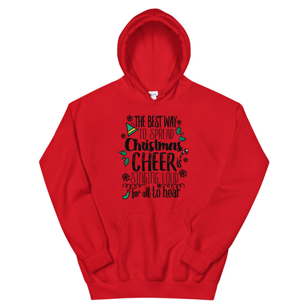 Elf Christmas Hoodie Sweatshirt Buddy the Elf Christmas Shirt for Him Unisex Hoodie Sweatshirt