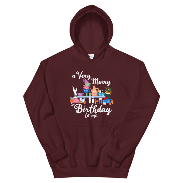 Disney Birthday Hoodie Sweatshirt Alice in Wonderland A Very Merry un Birthday To Me Hoodie Sweatshirt