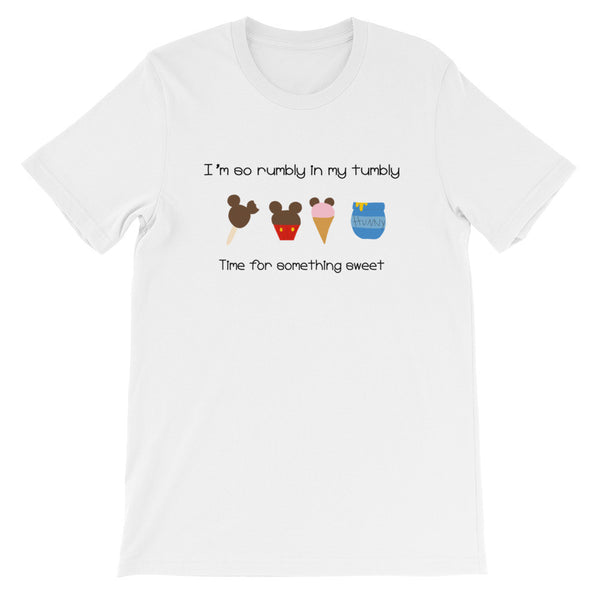 Winnie the Pooh Snacks T-Shirt Disney Snacks Rumbly in My Tumbly Mickey Snacks T-Shirt