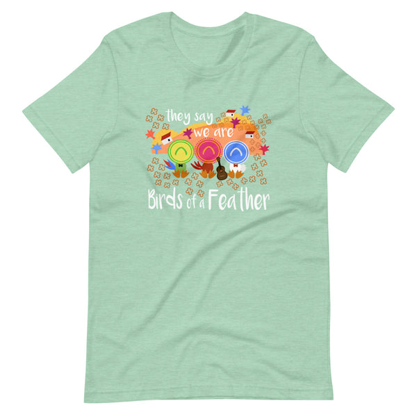 Three Caballeros T-shirt, Disney Birds of a Feather Unisex Tee