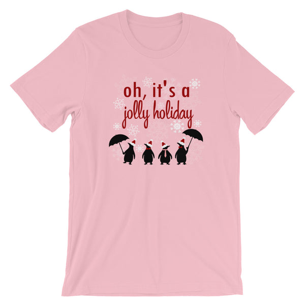 Jolly Holiday Snowfall, Disney Christmas, Mary Poppins Unisex T-Shirt