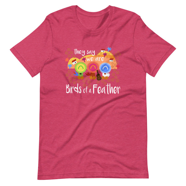 Three Caballeros T-shirt, Disney Birds of a Feather Unisex Tee