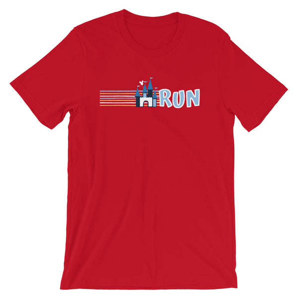 Disney Castle Run T-Shirt with Mickey Balloon Disney running shirt