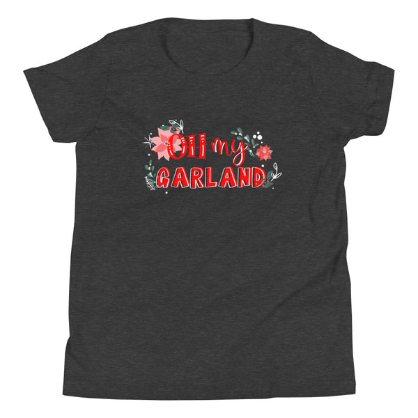 Noelle T-Shirt Disney Christmas Disney Plus Oh My Garland T-Shirt Youth Short Sleeve T-Shirt