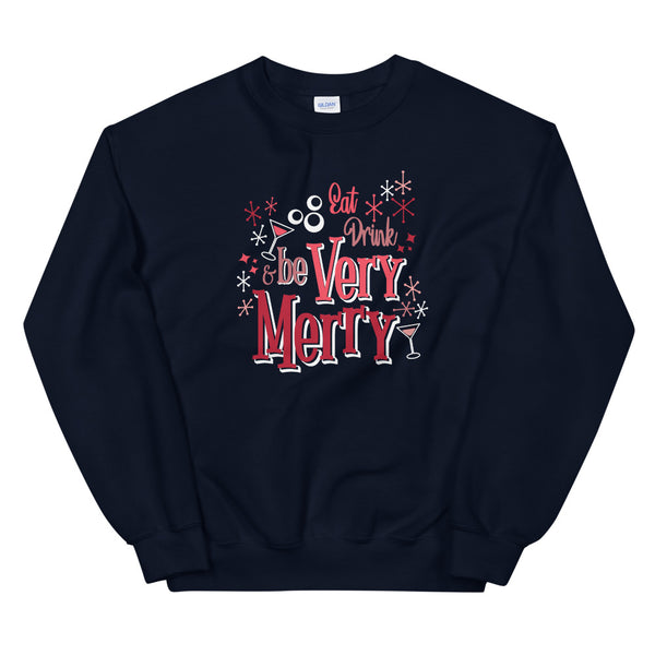 Mickey's Very Merry Sweatshirt Disney Christmas Party Crew Neck Unisex Sweatshirt