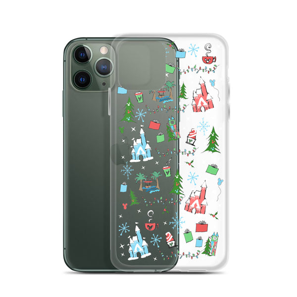 Disney Christmas iPhone Oh What Fun at Disney for the Holidays Disney iPhone Case