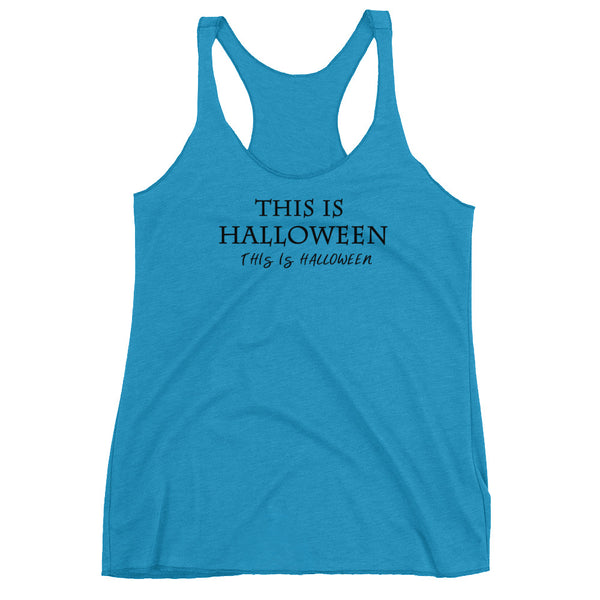 Jack Skellington This is Halloween Tank Top Nightmare Before Christmas Song Tank Top