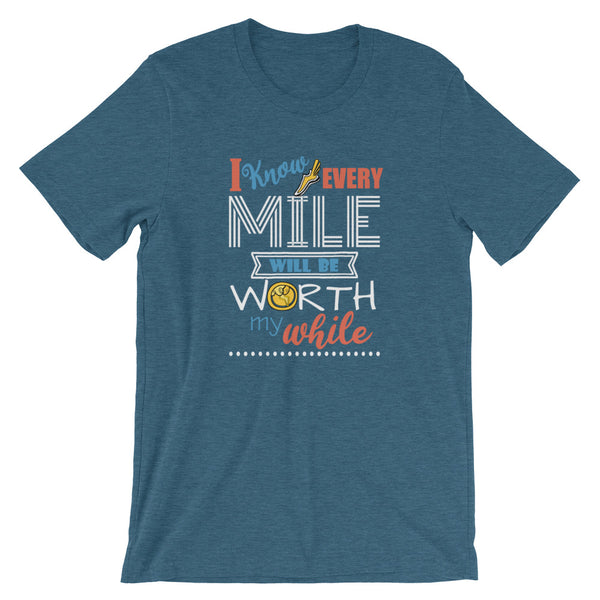 Hercules T-Shirt Every Mile Worth My While Quote T-Shirt