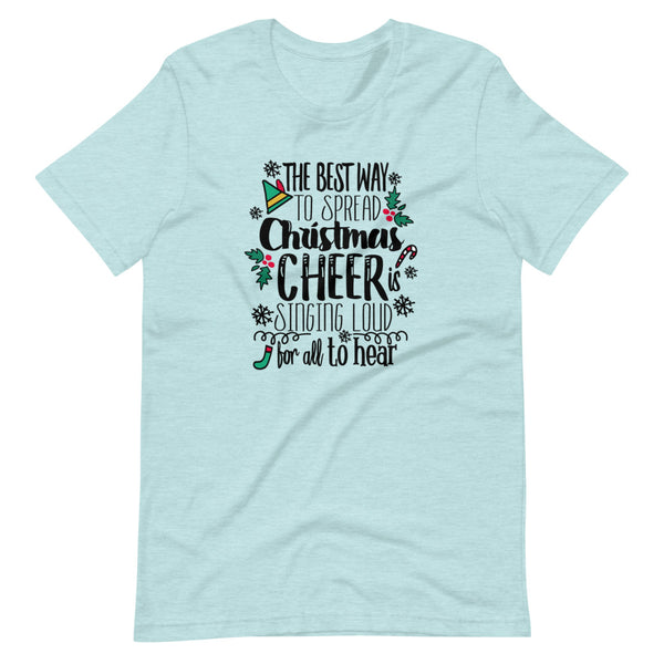 Elf Christmas T-shirt Buddy the Elf Christmas Shirt for Him Unisex T-Shirt