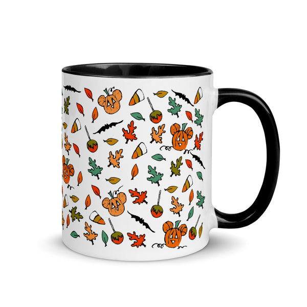 Mickey Pumpkin Halloween Mug Disney Halloween Boo to You Mug