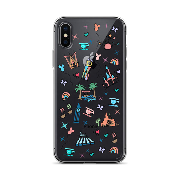 Disneyland iPhone Case California Dreamin'  Disney Inspired Icon iPhone Case