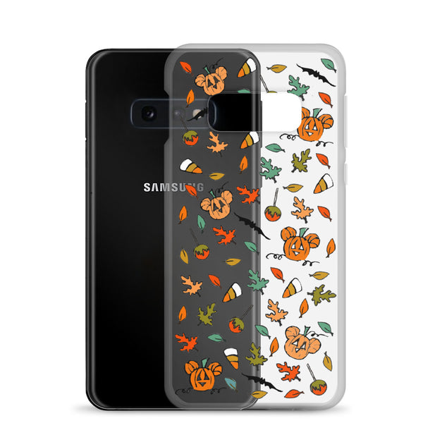 Mickey Pumpkin Halloween Samsung Phone Case Disney Halloween Boo to You Phone Case
