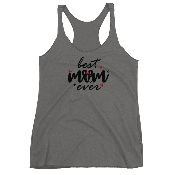 Best Mom Ever. Disney Mom Triblend Racerback Tank