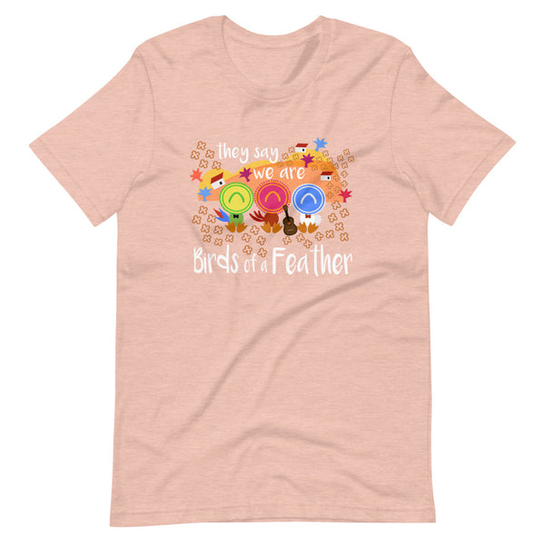 Three Caballeros T-shirt, Disney Birds of a Feather Unisex Tee