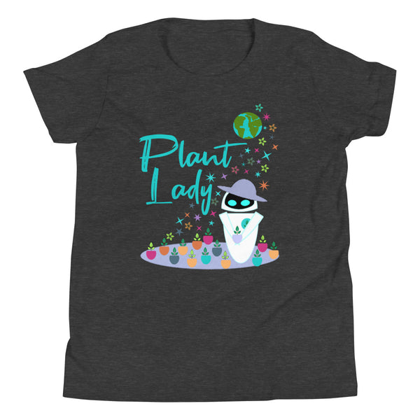Plant Lady Kids T-shirt EVE Disney Wall-E Inspired Short-Sleeve Unisex Short Sleeve Kids T-Shirt