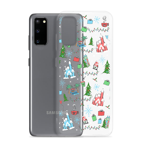 Disney Christmas Samsung Phone Oh What Fun at Disney for the Holidays Disney Samsung Case