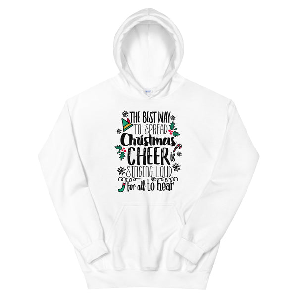 Elf Christmas Hoodie Sweatshirt Buddy the Elf Christmas Shirt for Him Unisex Hoodie Sweatshirt