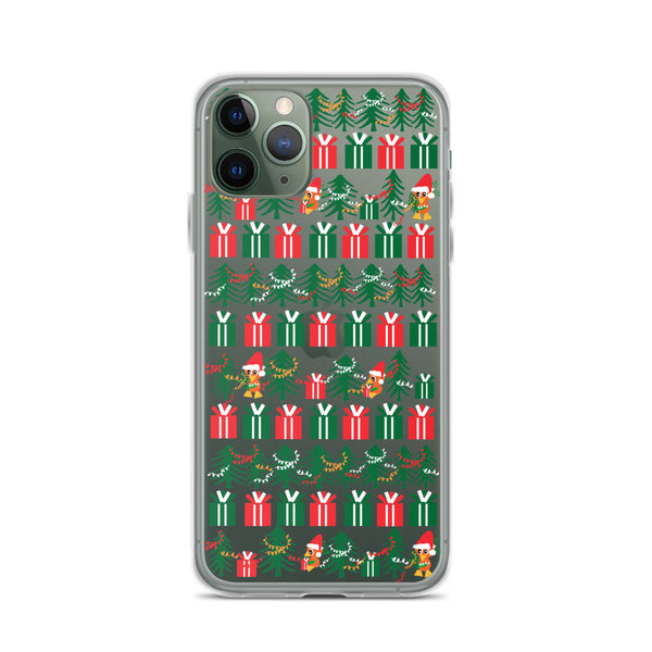 Orange Bird Christmas iPhone Case Sunshine Tree Terrace Disney iPhone Case