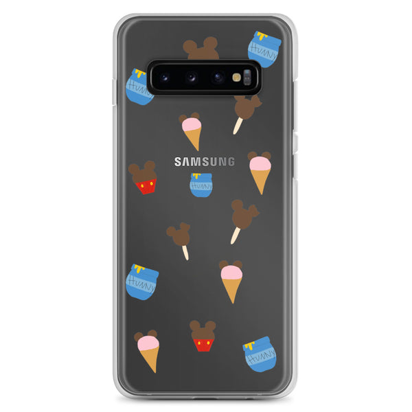 Winnie the Pooh Disney Snacks Samsung Case Disney World Disneyland Vacation