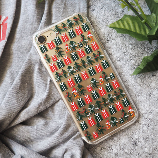 Orange Bird Christmas iPhone Case Sunshine Tree Terrace Disney iPhone Case