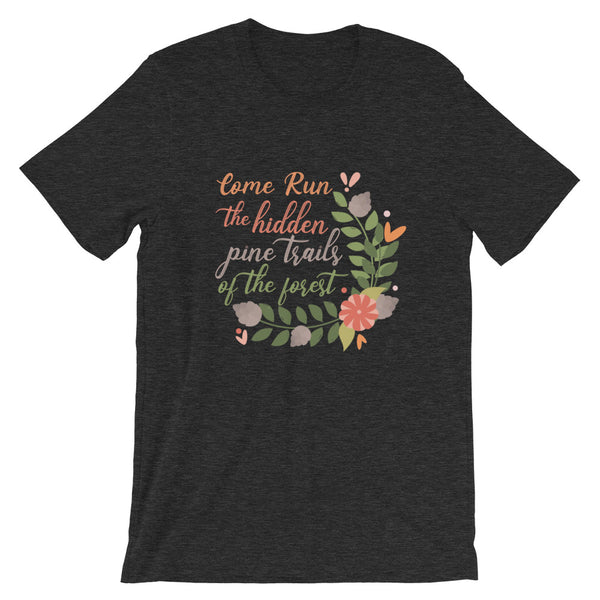 Pocahontas Disney Shirt Come Run the Hidden Pine Trails runDisney Pocahontas T-shirt